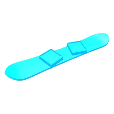 Blue Snowboard