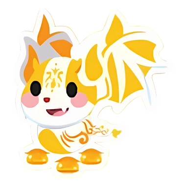 Fairy Bat Dragon Sticker