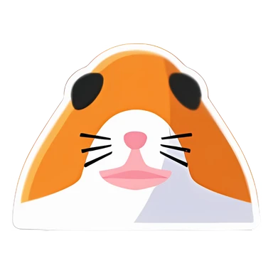 Hamster Selfie Sticker