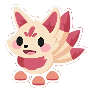 Kitsune Sticker