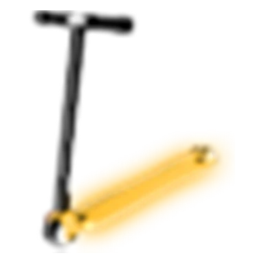Neon Orange Scooter