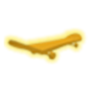 Neon Orange Skateboard