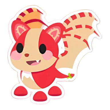 Strawberry Shortcake Bat Dragon Sticker