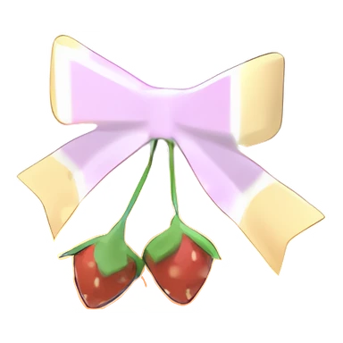 Strawberry Shortcake Bow