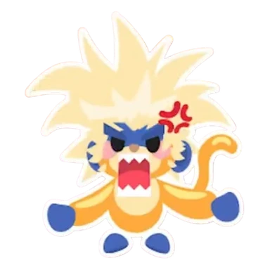 Super Saru Animated Sticker