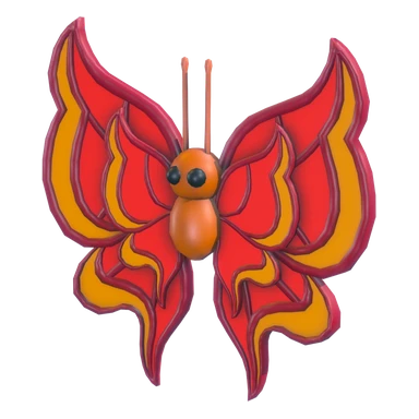 Vermilion Butterfly